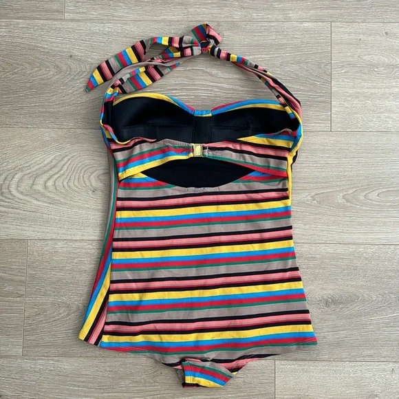 Pez D’or Barcelona Multi-Color Striped Swimsuit - Picture 3 of 6
